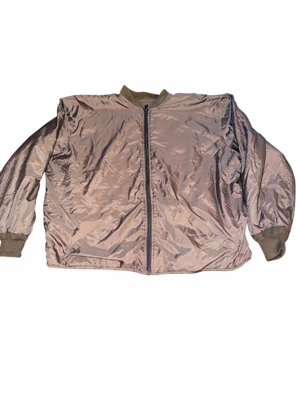 Men's Res Head Lightweight Zip Bomber Jacket - Mauve